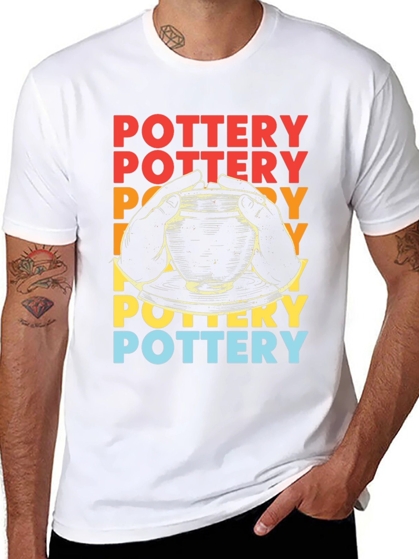 Pottery T-Shirt - Unique Design