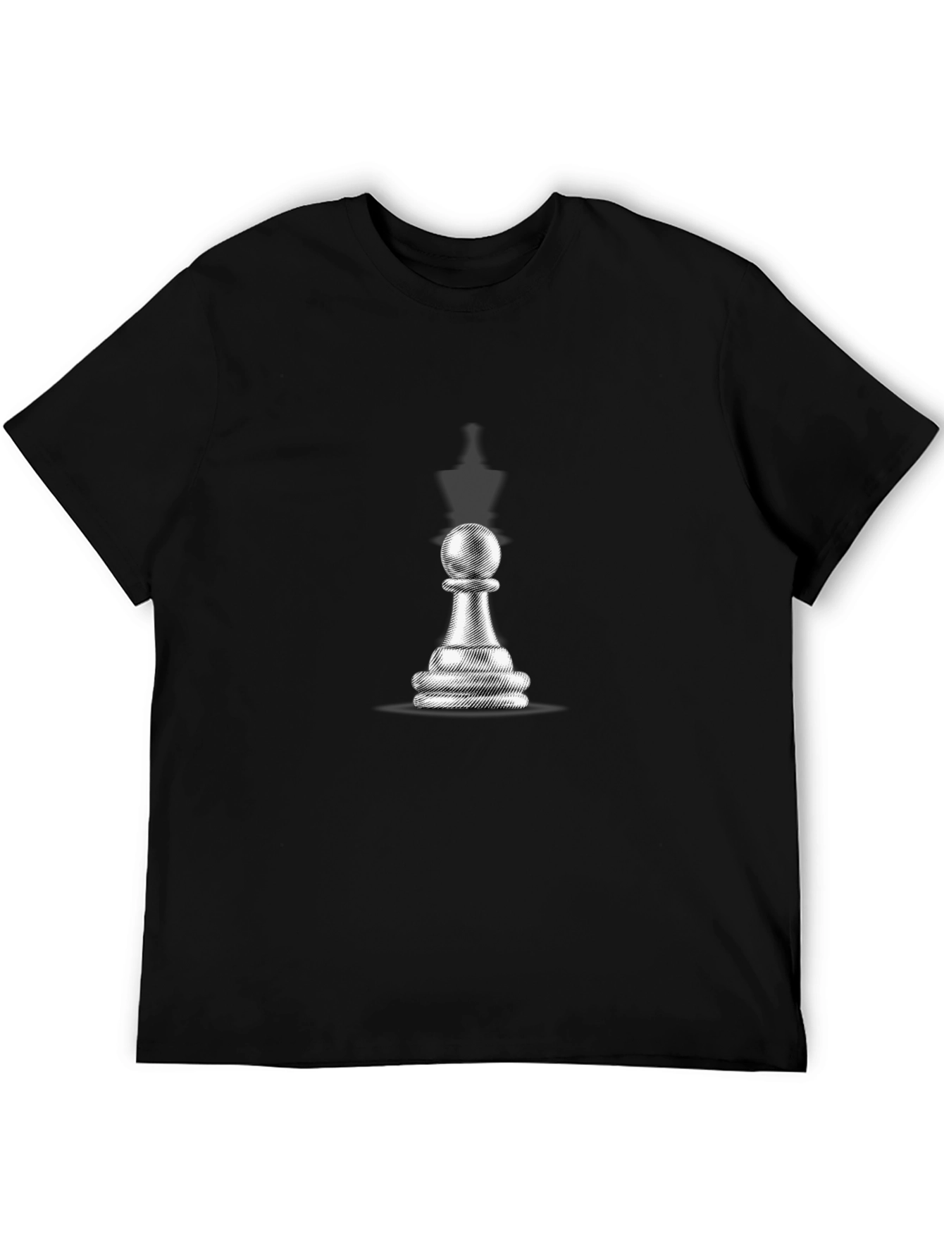 Chess Pawn Graphic Tee - Classic Game Style