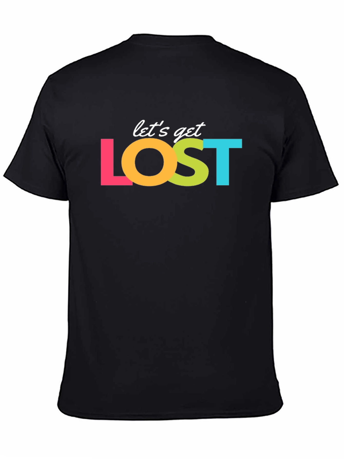 Lets Get Lost Graphic Tee - Adventure Ready