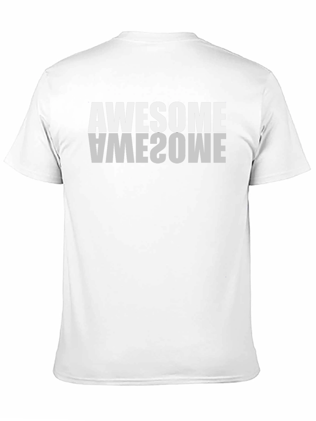 Awesome Graphic Tee - Black Cotton T-Shirt
