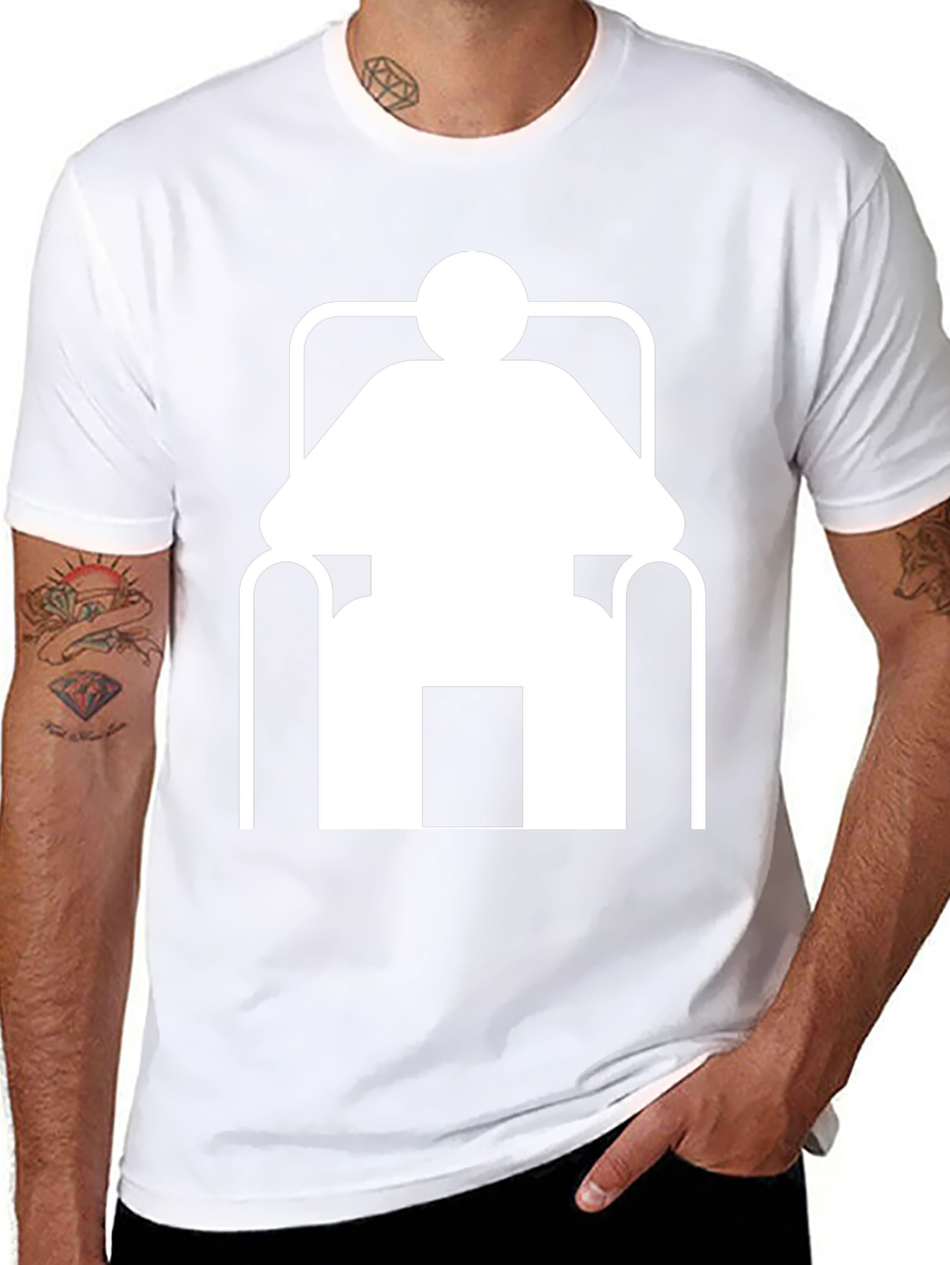 Comfortable Chair Graphic T-Shirt - Relaxing Style