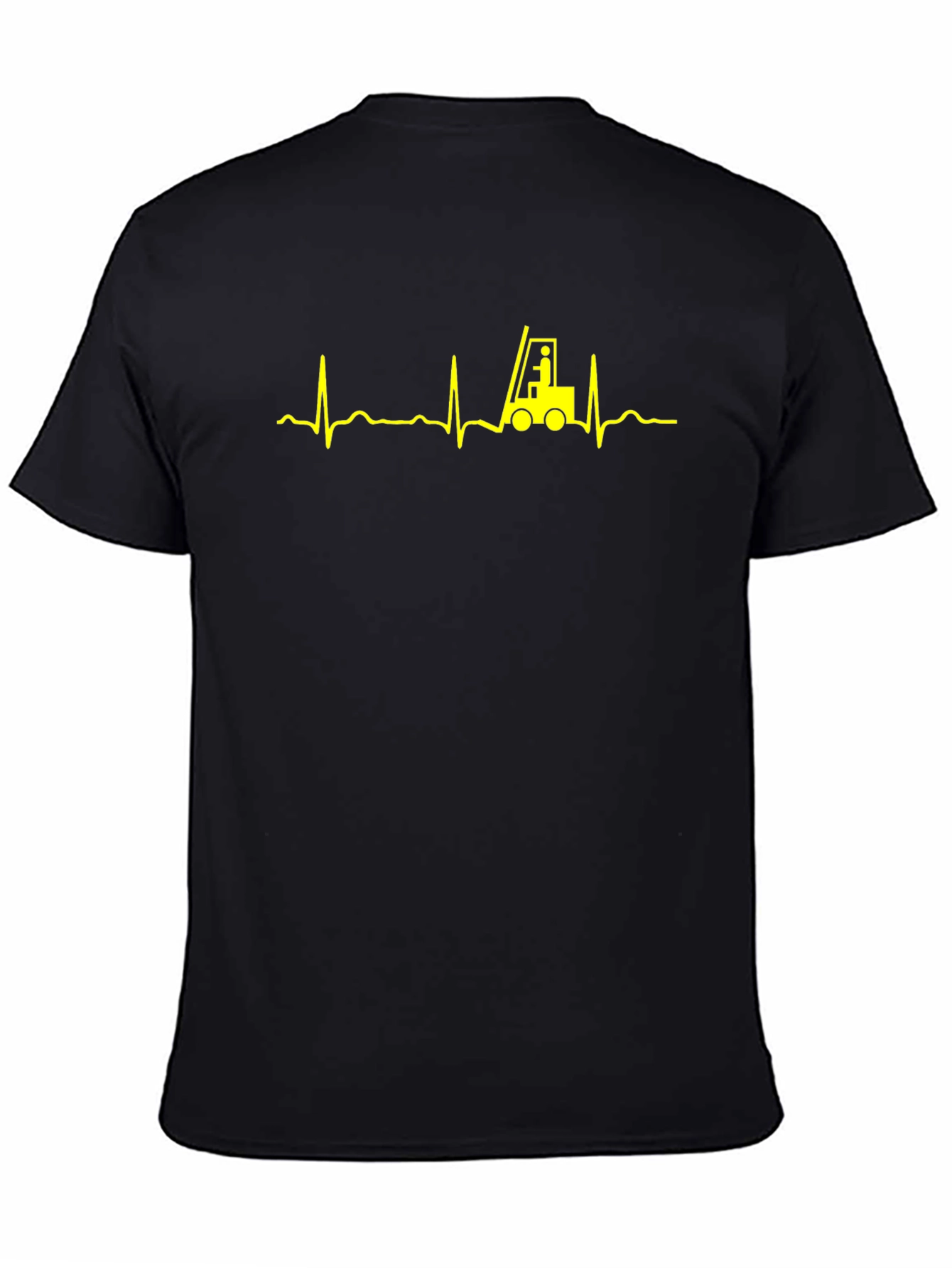 Forklift Heartbeat T-Shirt - Operator Love