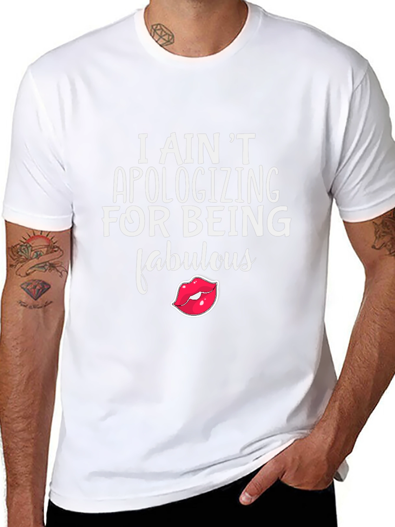 Fabulous Statement Tee - I Aint Apologizing!