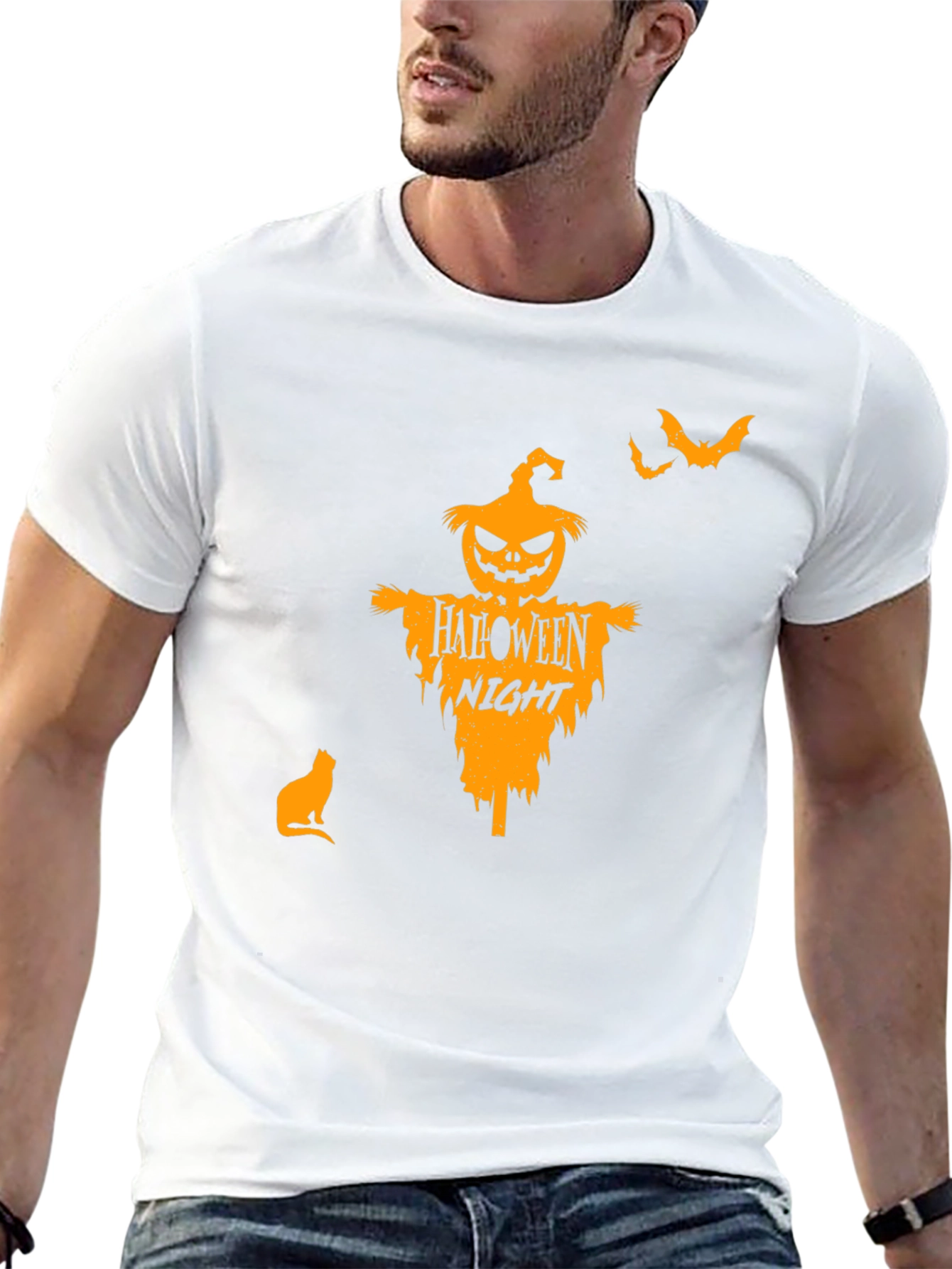 Halloween Night Scarecrow T-Shirt
