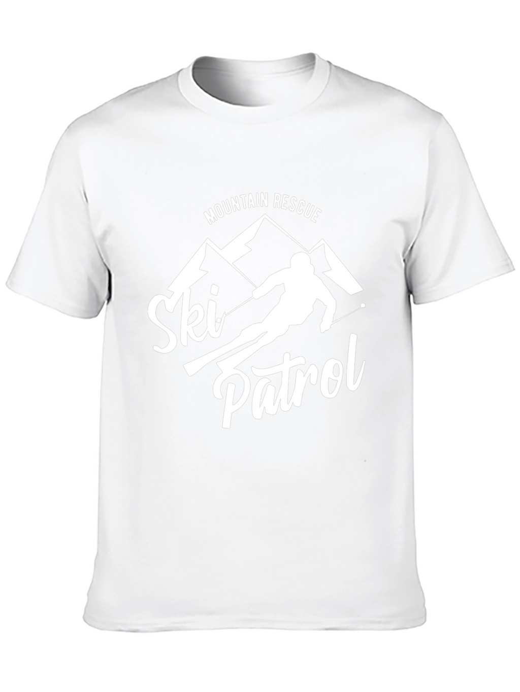 Mountain Rescue Ski Patrol Graphic T-Shirt