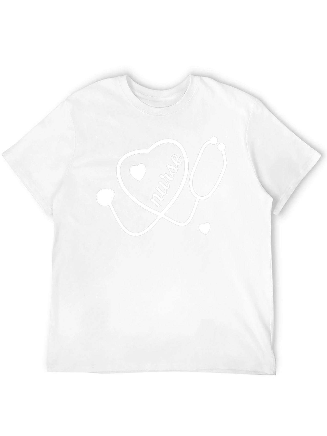 Nurse Stethoscope Heart T-Shirt - Medical Apparel