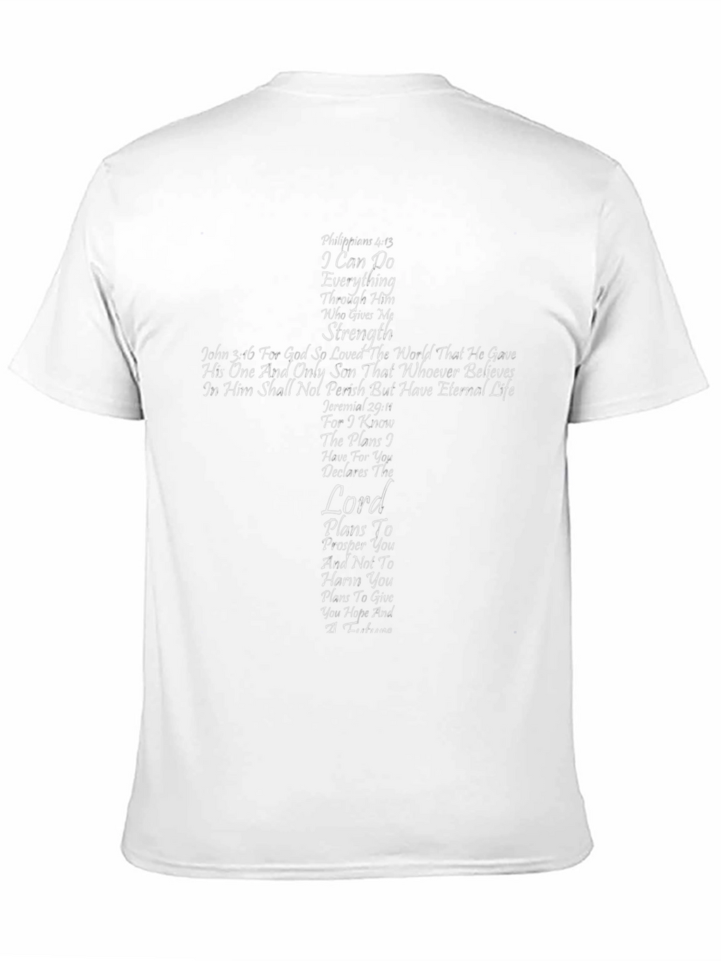 Faith-Inspired Cross Graphic T-Shirt