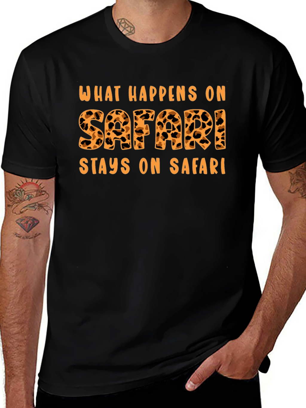 Safari Adventure T-Shirt - What Happens On Safari