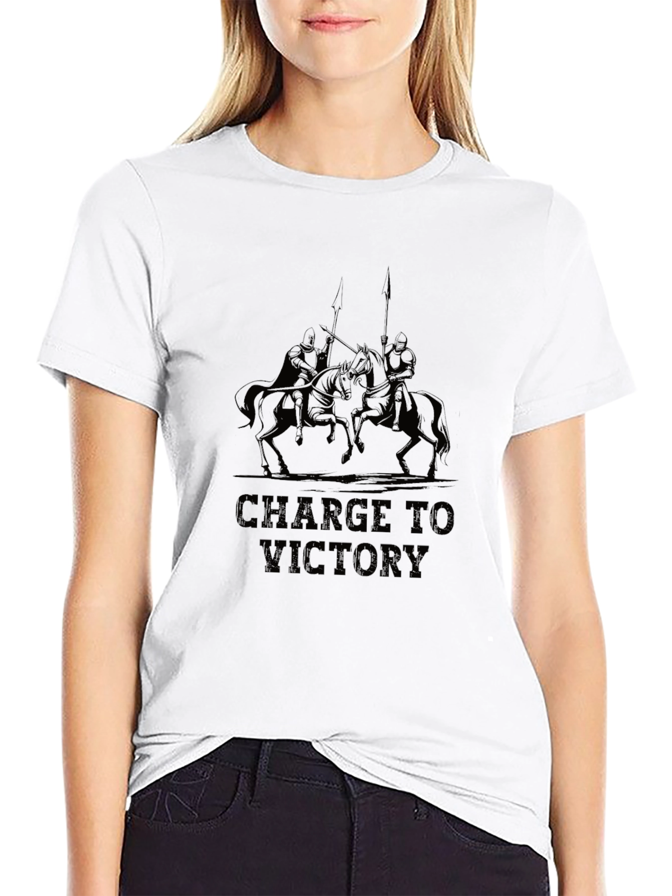 Charge to Victory Graphic T-Shirt