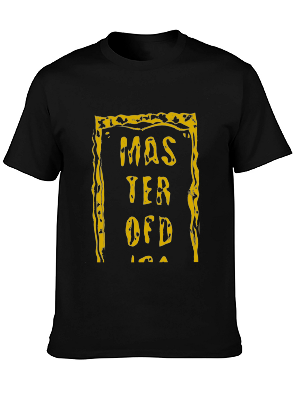 Master of Disaster Black Graphic Tee