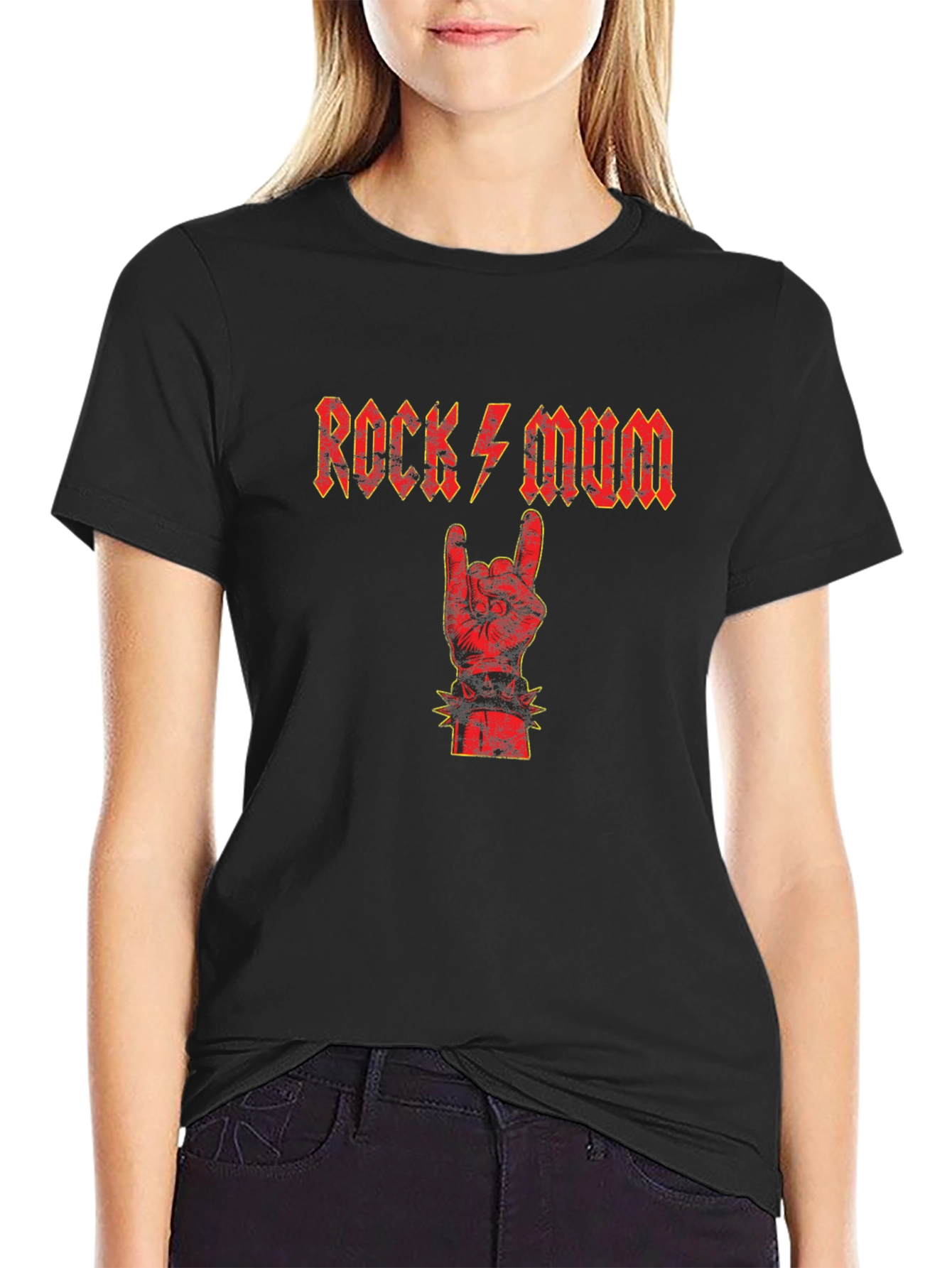Rock Mum Black T-Shirt