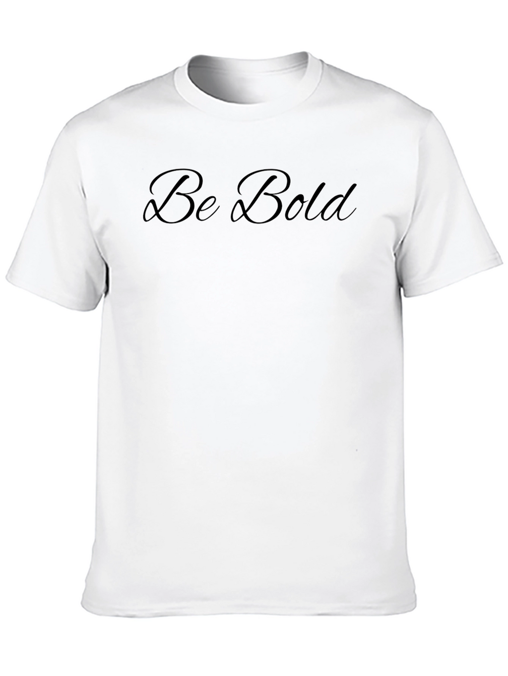 Be Bold Black Graphic Tee