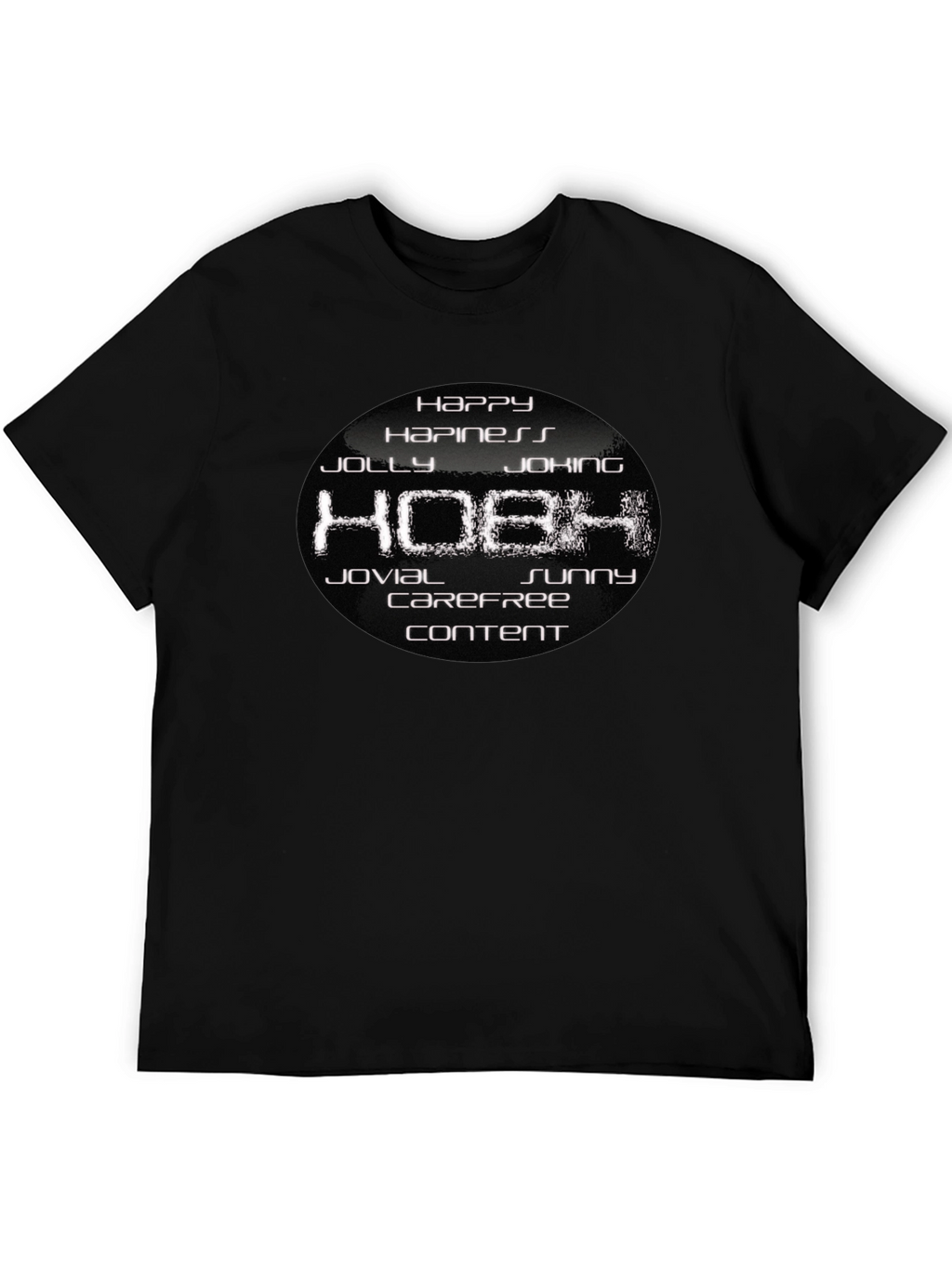 Happy Hobh Graphic T-Shirt - Soft Cotton Blend