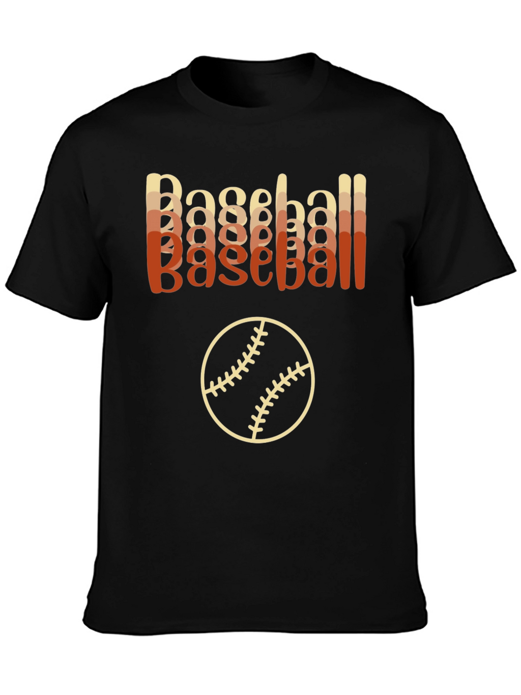 Baseball Retro T-Shirt Sporty Style