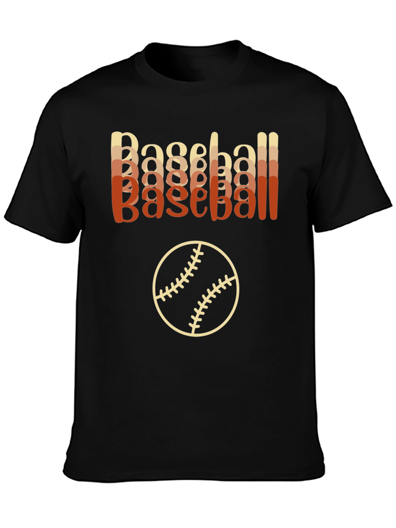 Baseball Retro T-Shirt Sporty Style