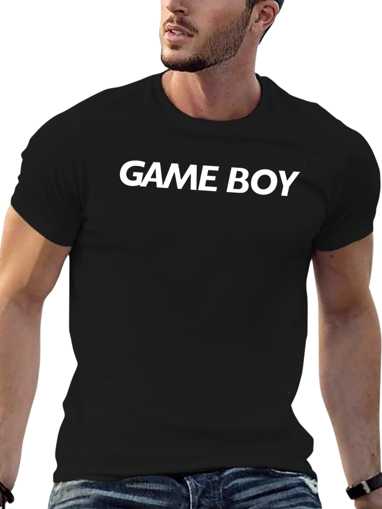 Game Boy Black T-Shirt - Retro Gaming Style