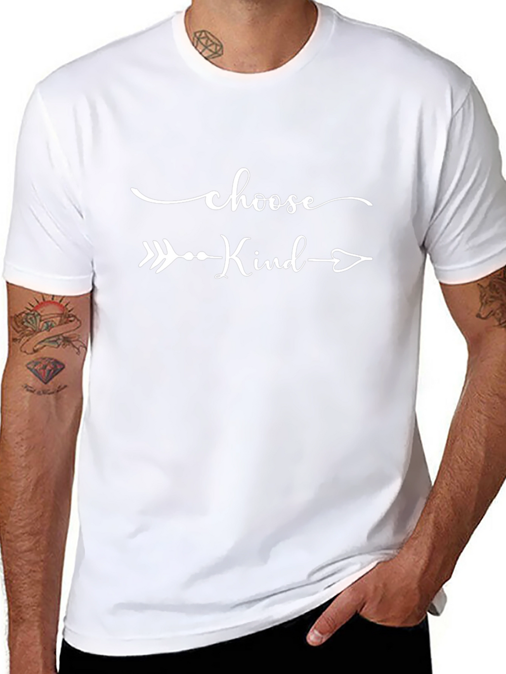 Choose Kind Graphic Tee - Unisex Black T-Shirt