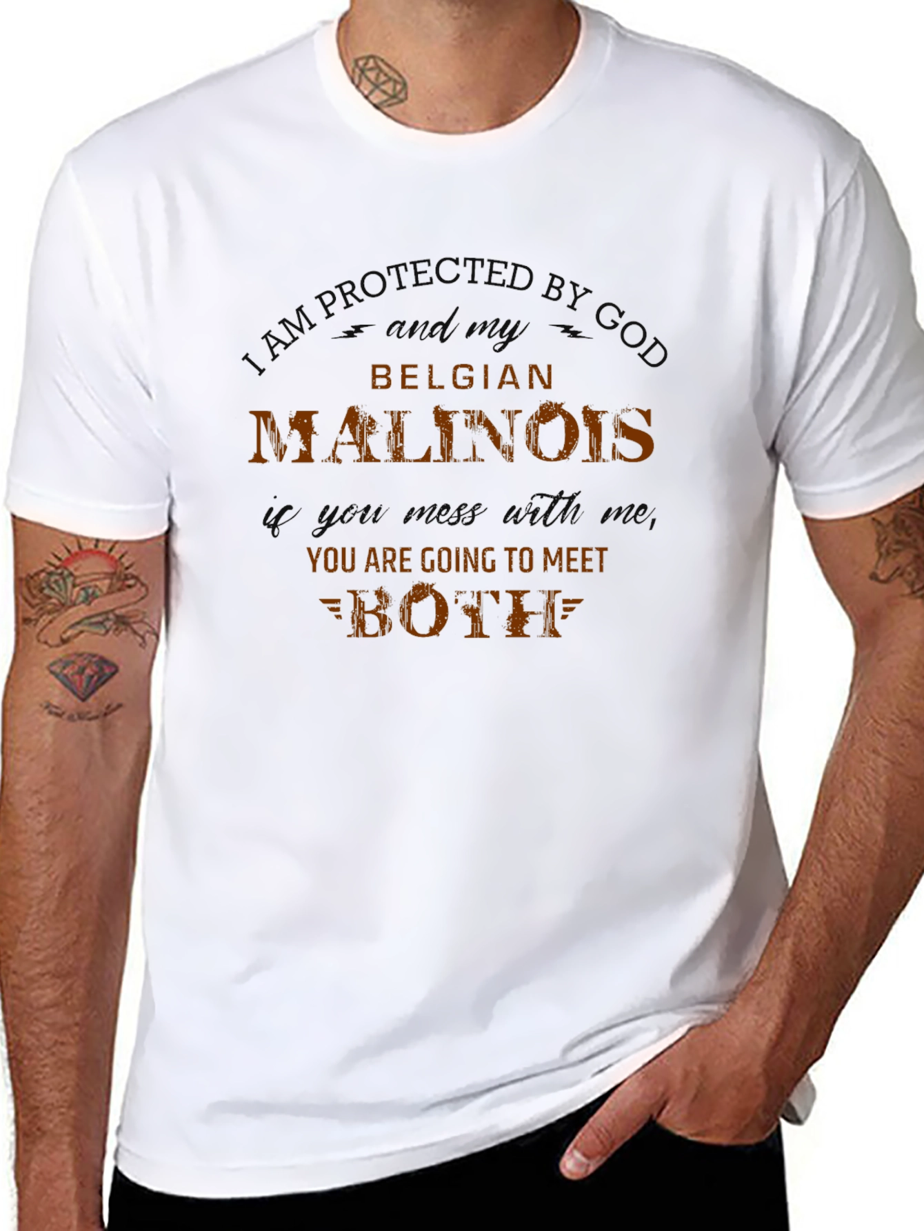 Belgian Malinois Protected T-Shirt