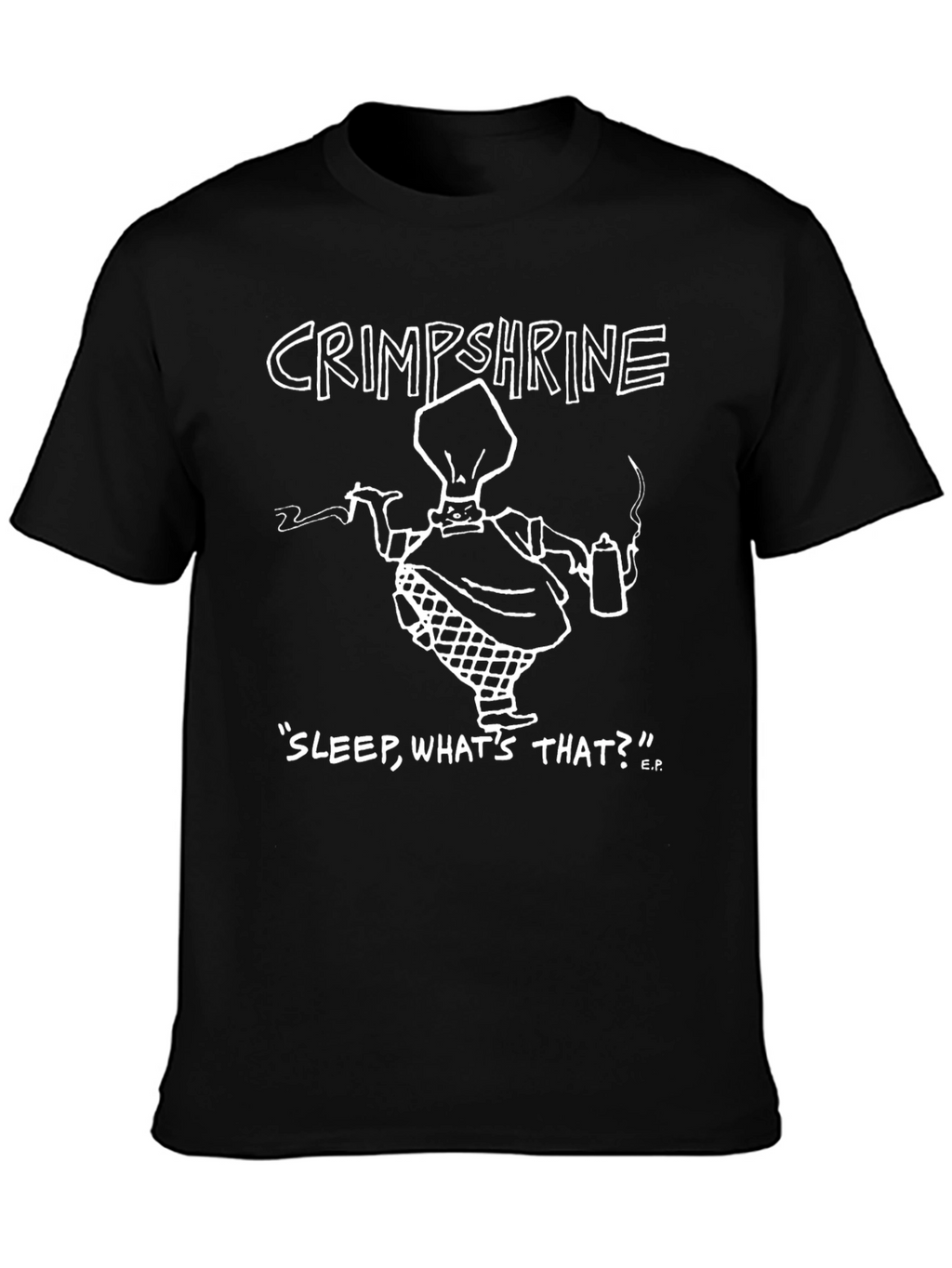 Crimpshrine Sleep Whats That? T-Shirt - Black