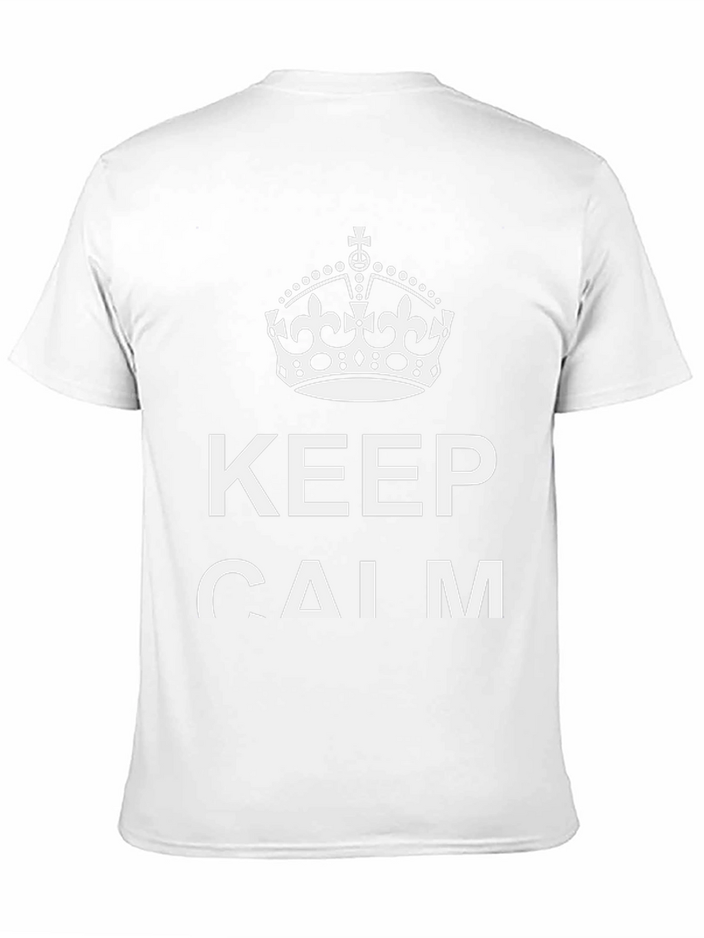 Keep Calm Graphic Tee - Classic Comfort Fit