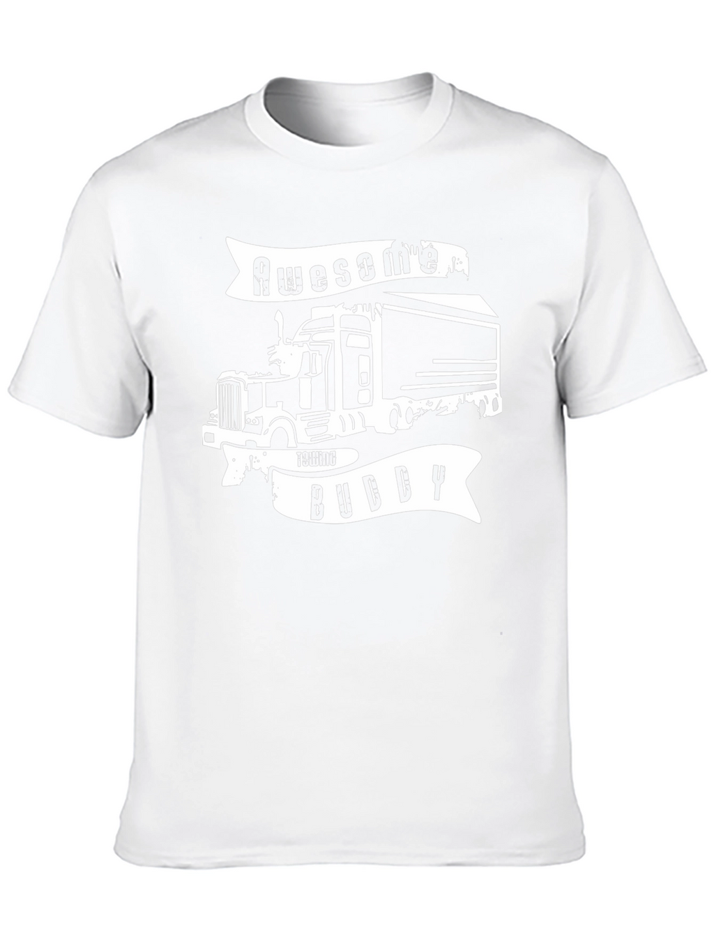 Awesome Towing Buddy T-Shirt - Black