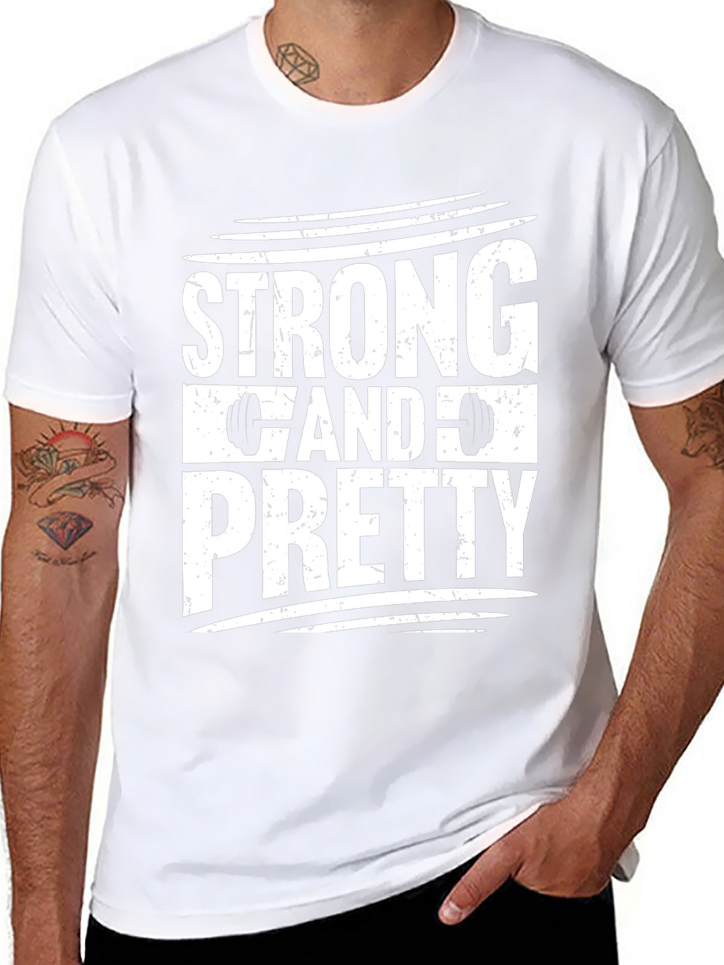Strong and Pretty Graphic Tee