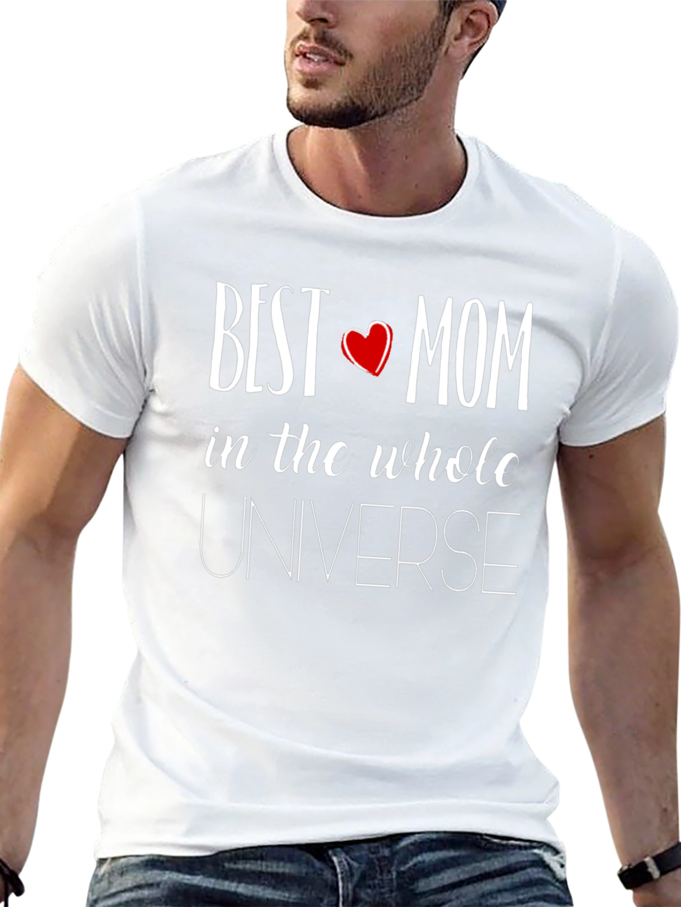 Best Mom in the Universe Graphic T-Shirt