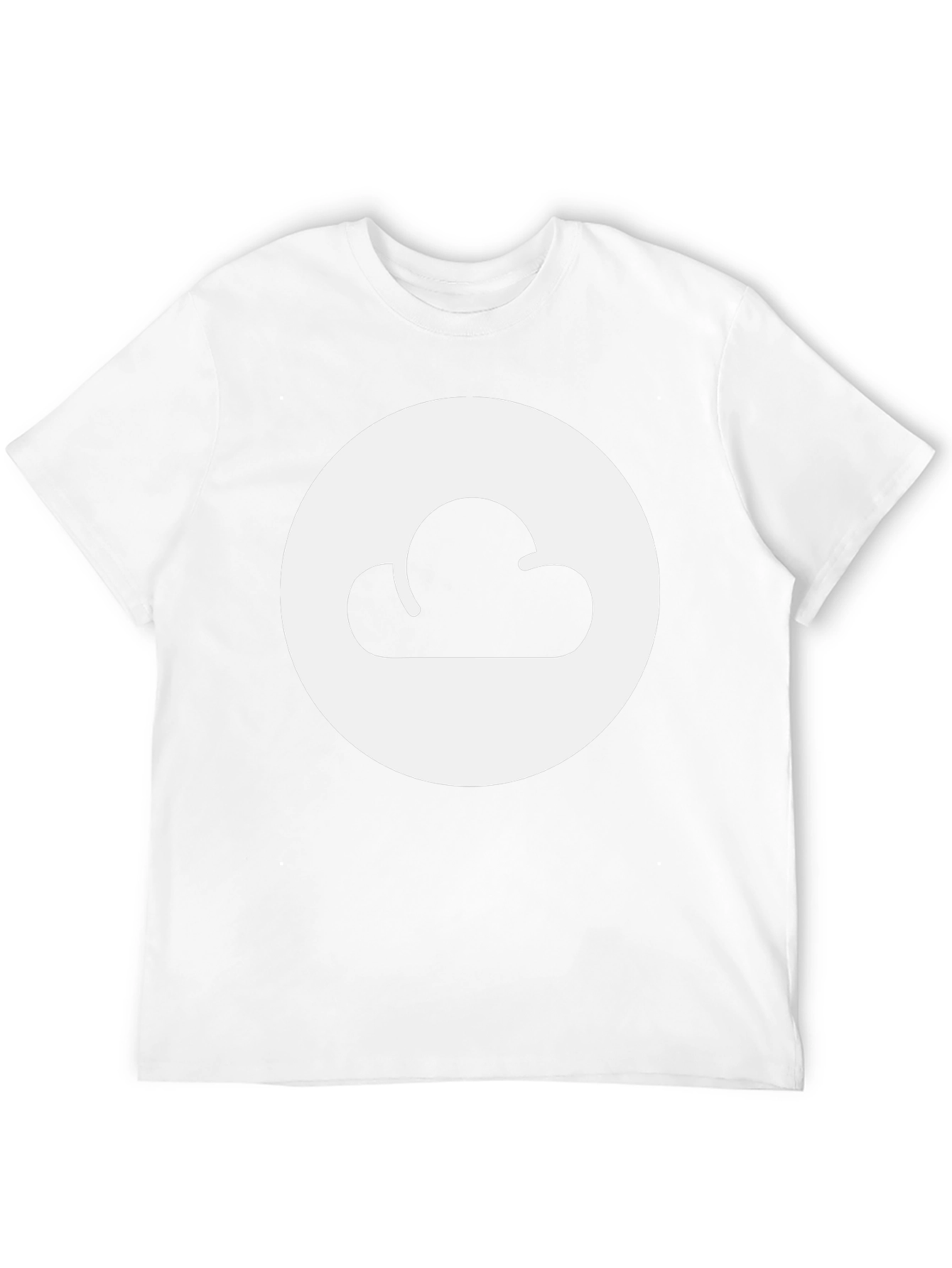 Cloud Logo Graphic Print T-Shirt