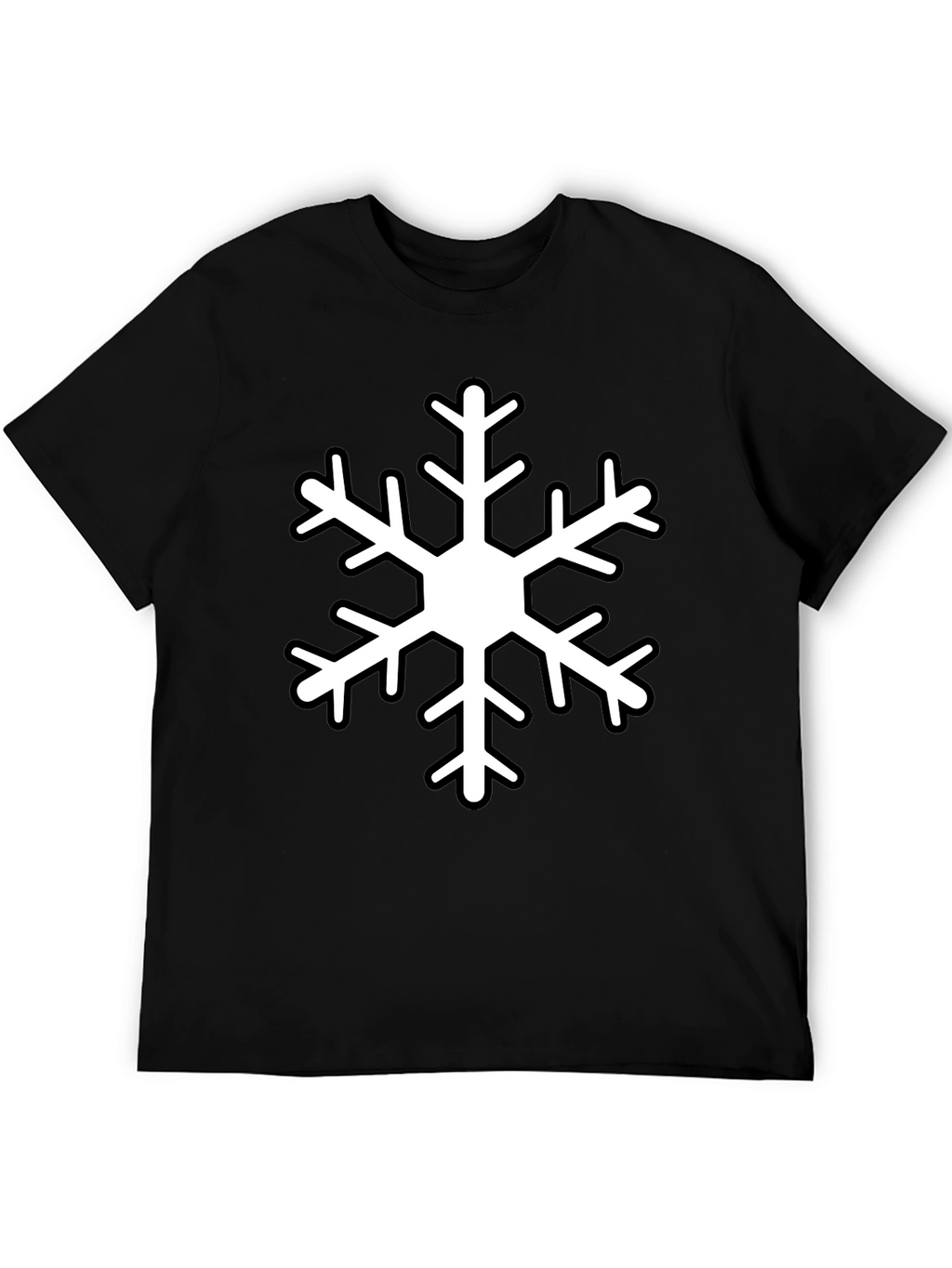 Snowflake Graphic Tee - Winter Holiday Apparel