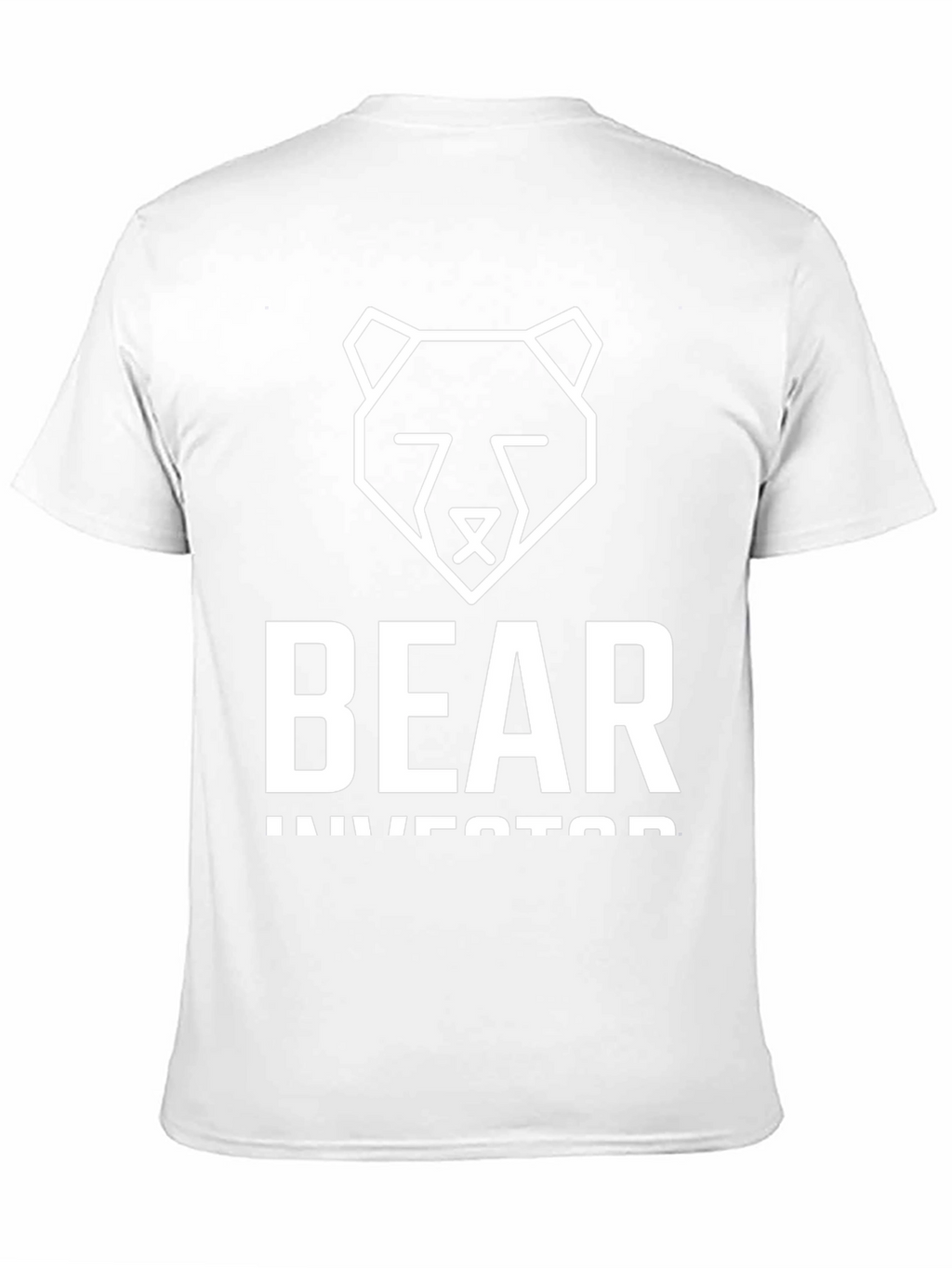 Bear Investor Graphic T-Shirt - Black Cotton Tee
