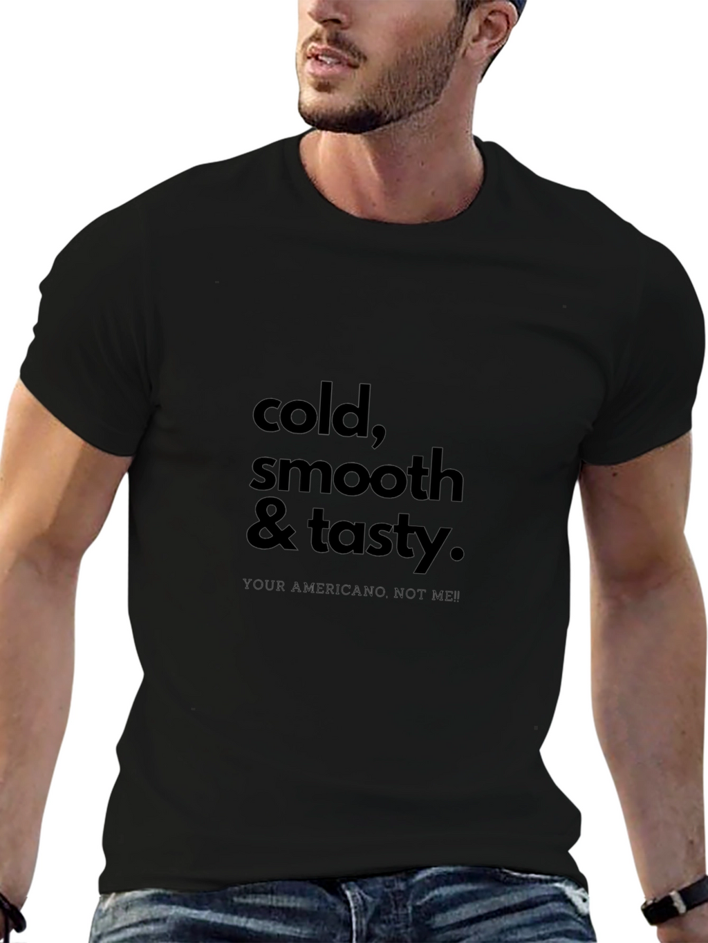 Cold Smooth & Tasty Black T-Shirt