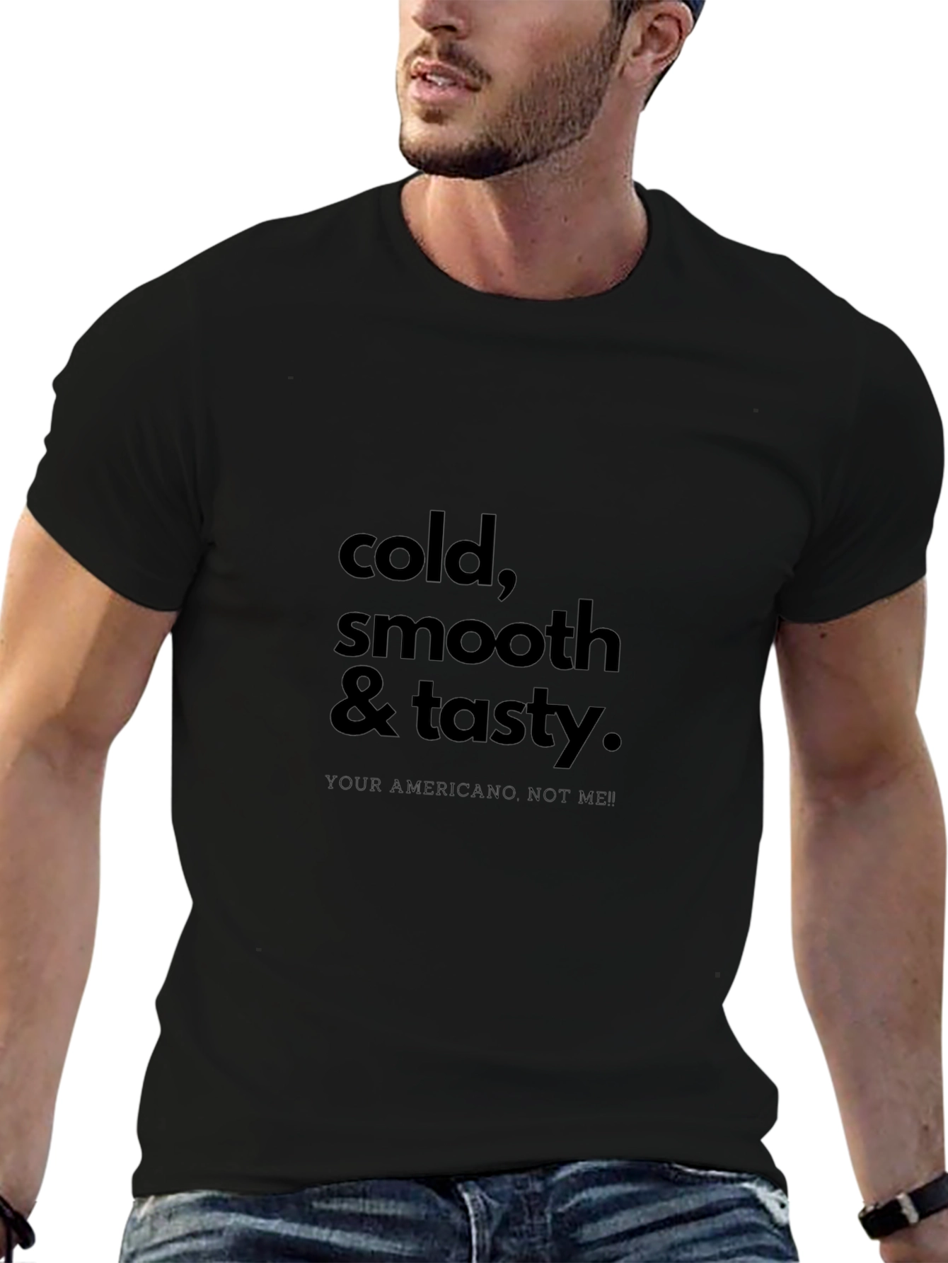 Cold Smooth & Tasty Black T-Shirt