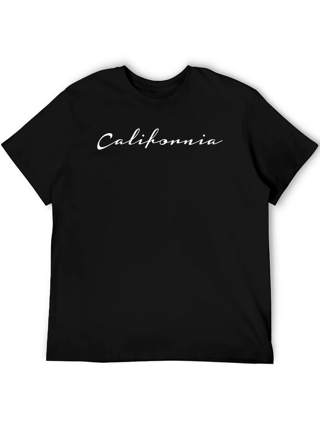California Script Black T-Shirt