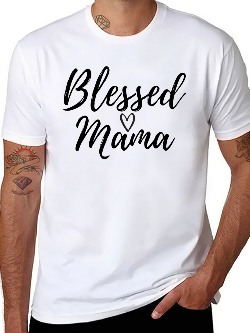 Blessed Mama Graphic Tee - Stylish & Comfortable