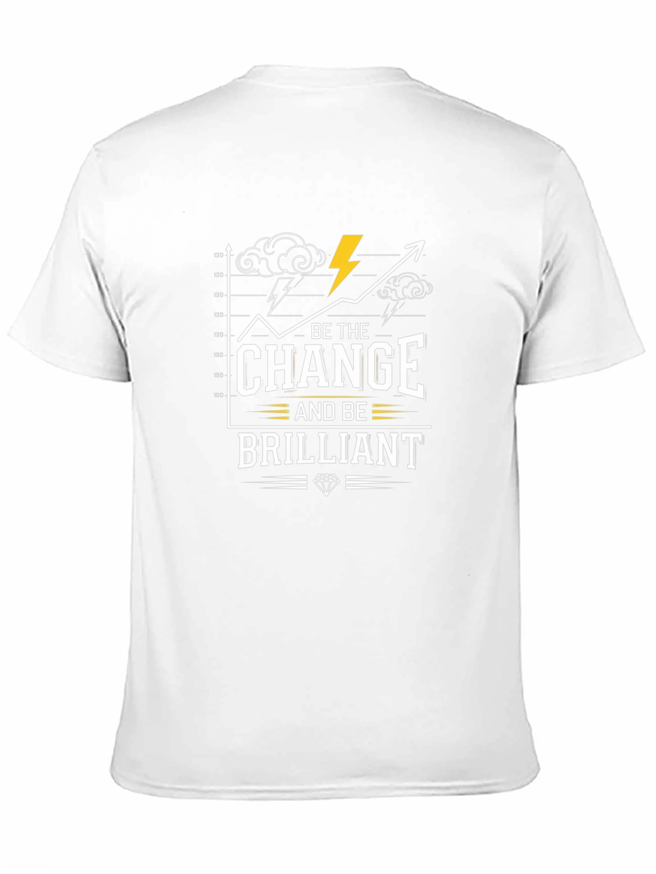 Be the Change Brilliant T-Shirt - Motivational Graphic Tee