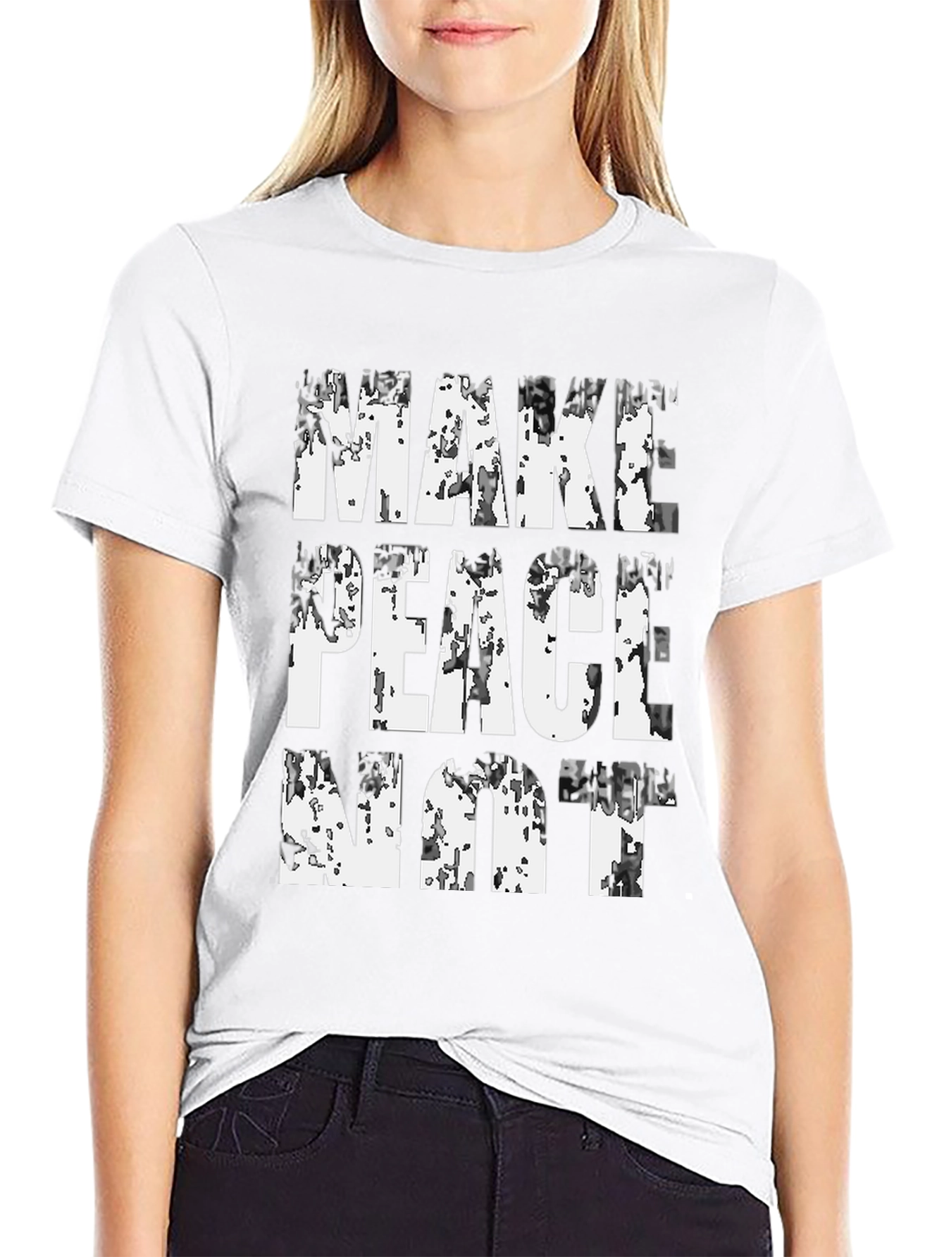 Make Peace Not War Graphic Tee