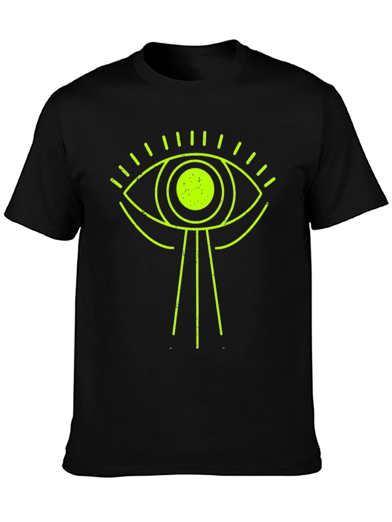 All-Seeing Eye Graphic Tee - Black