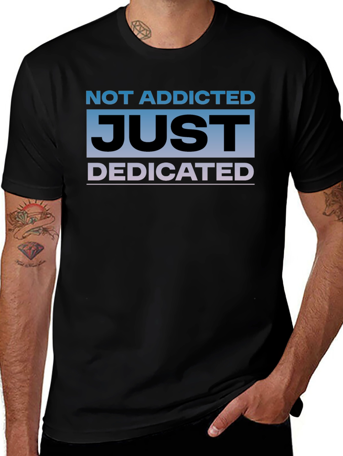 Dedicated Black Graphic T-Shirt