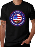 American Football Patriotic T-Shirt