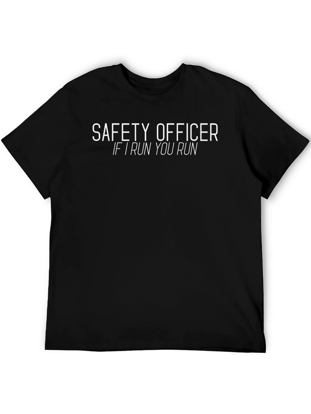 Safety Officer Funny Graphic T-Shirt