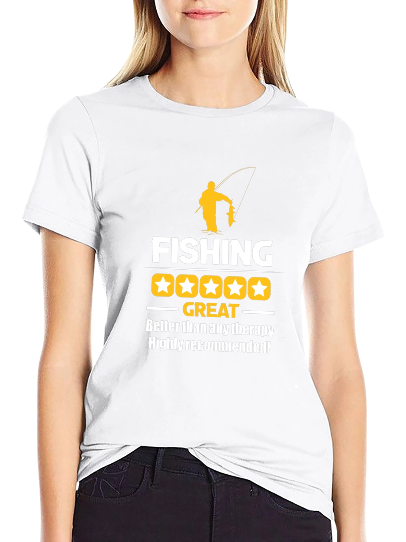 Fishing Great Therapy T-Shirt