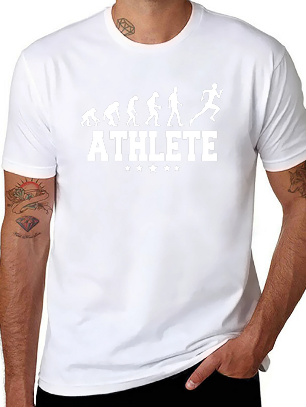 Athlete Evolution T-Shirt - Funny Running Tee