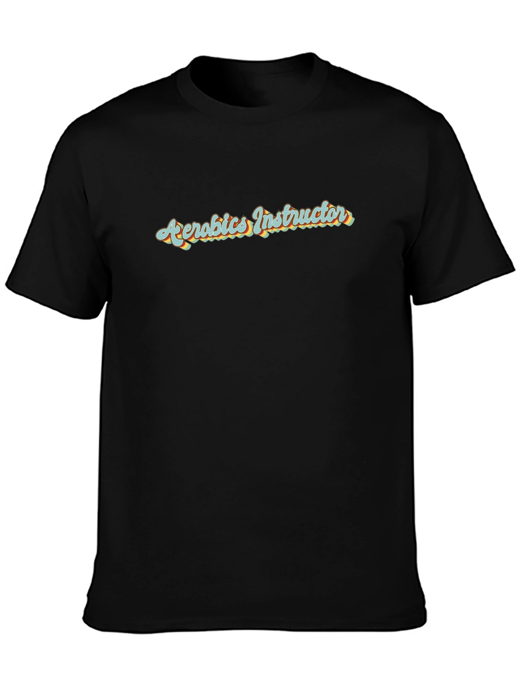 Aerobics Instructor Retro Style T-Shirt
