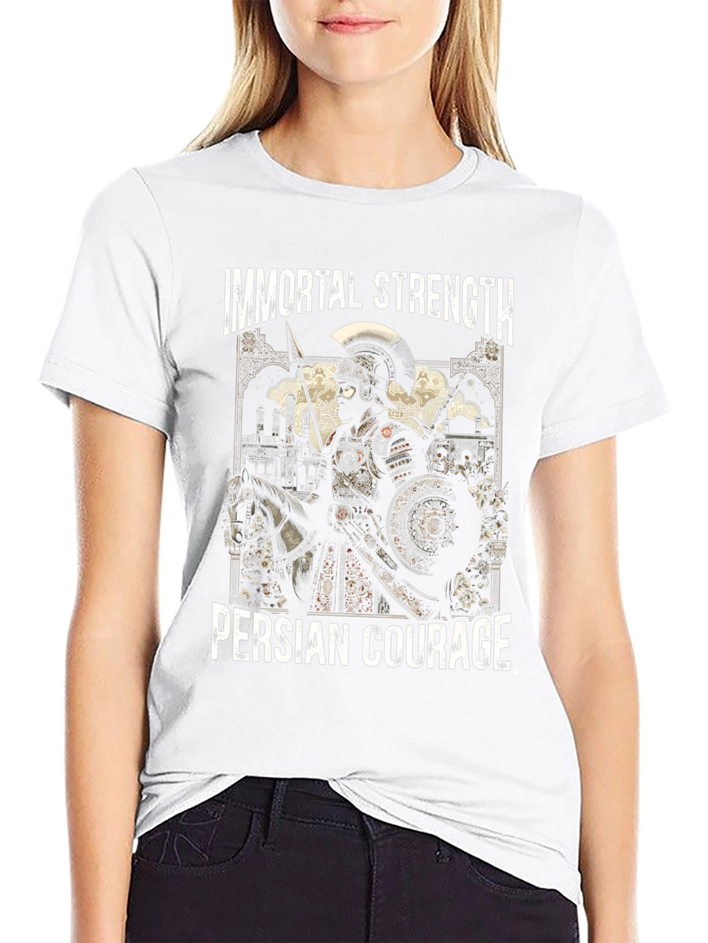 Immortal Strength Persian Courage Graphic Tee