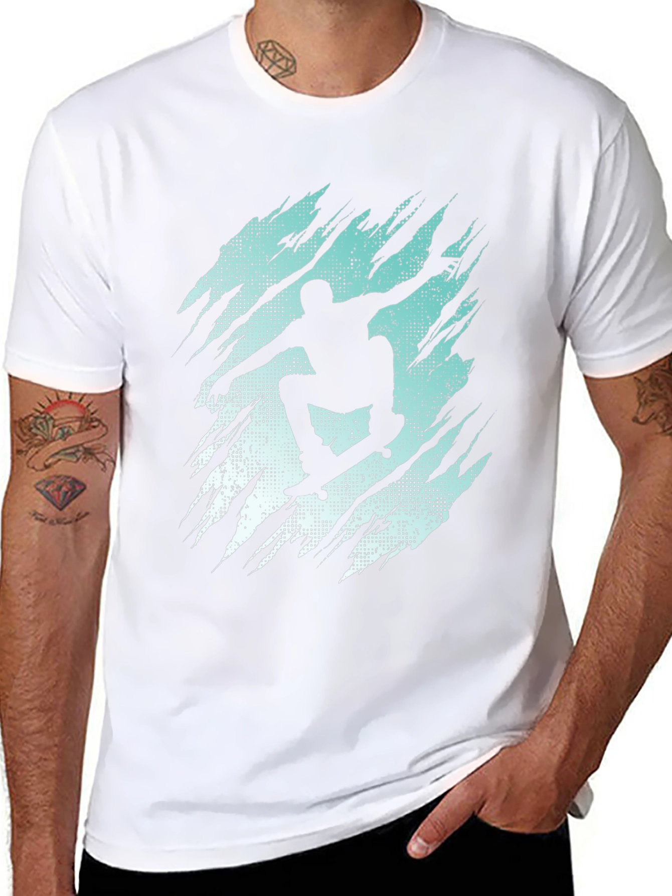 Skater Graphic Tee - Cool Streetwear Shirt
