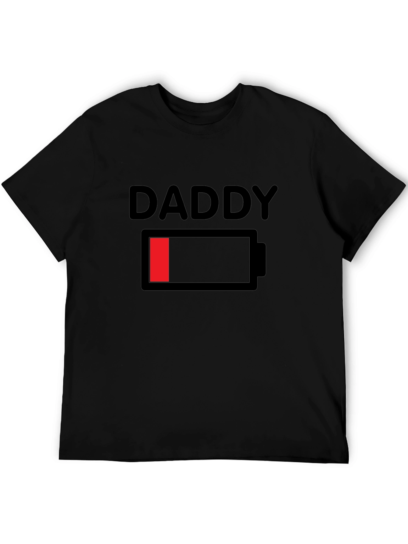Daddy Low Battery Graphic T-Shirt - Black