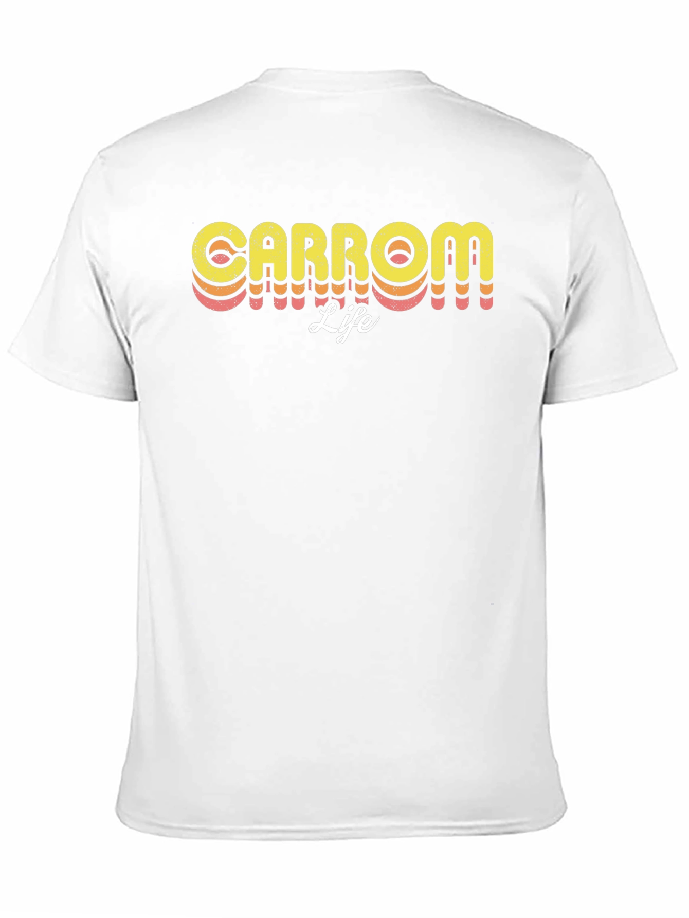 Carrom Life Retro Style Graphic Tee