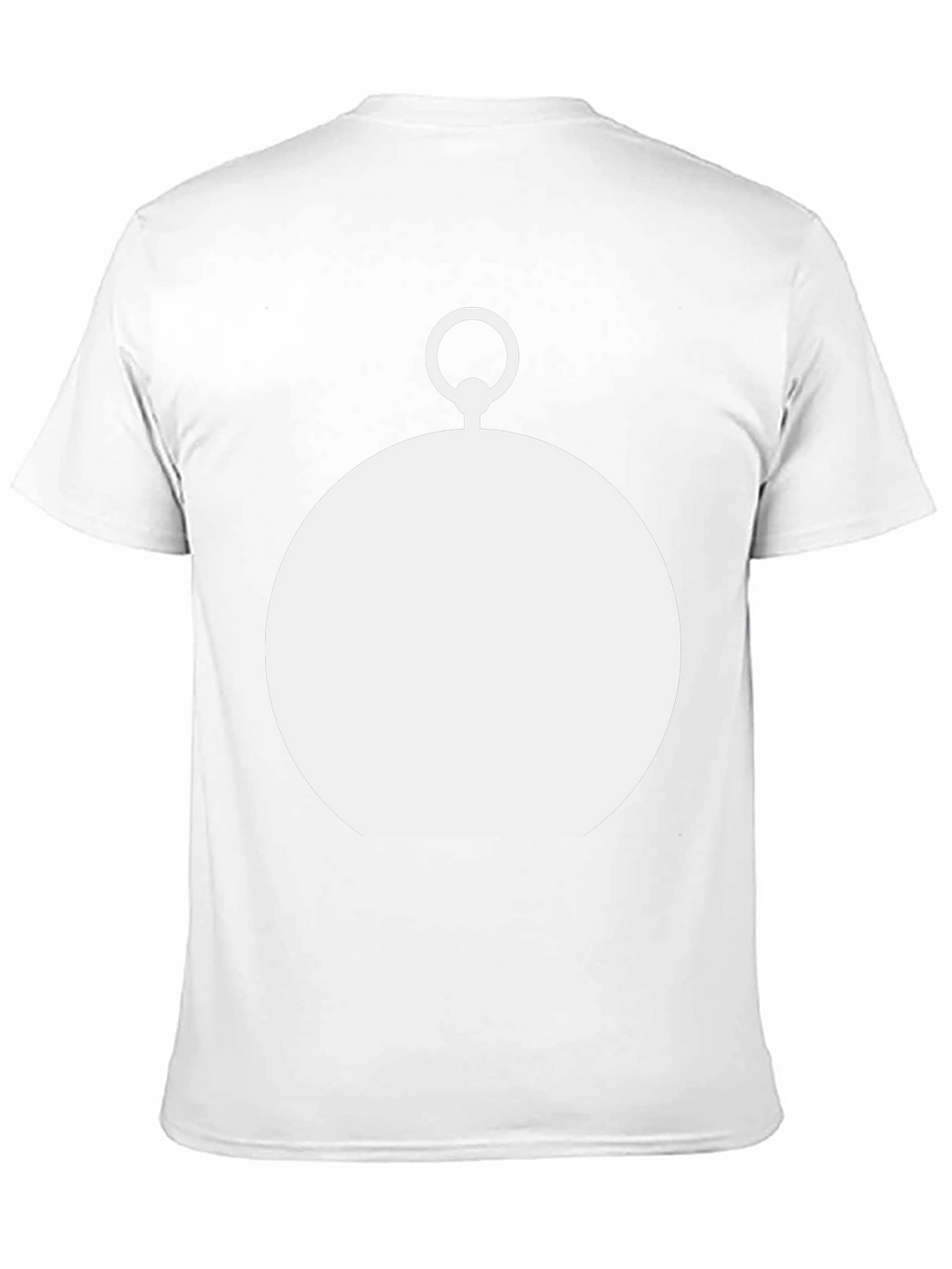 Modern Pocket Watch Graphic Tee - Black