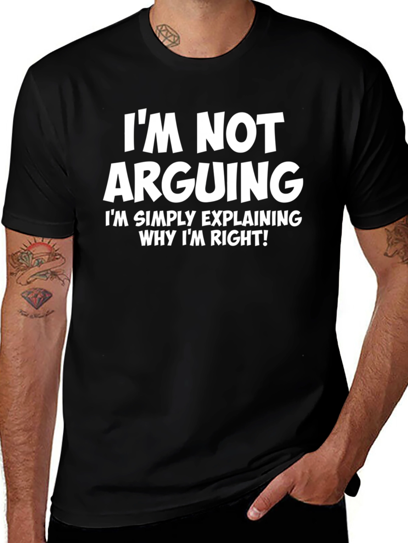 Im Not Arguing T-Shirt - Funny Sarcastic Tee