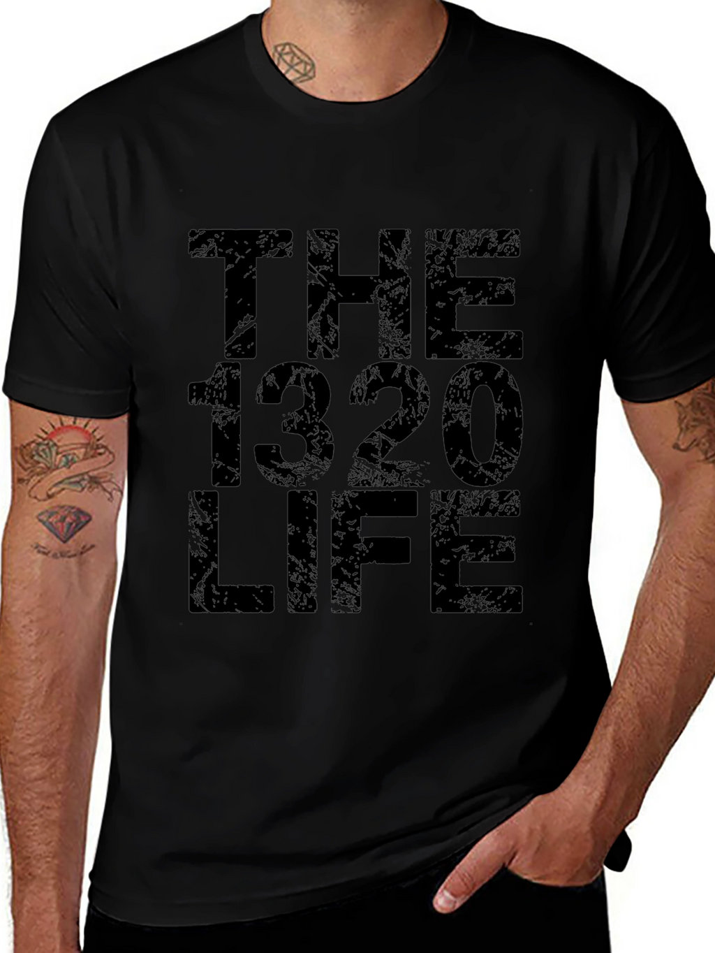 The 1320 Life Graphic Tee - Black